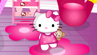Hello Kitty Room: hello kitty, girls, cameretta, decorazione