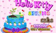 Hello Kitty Spring Cake