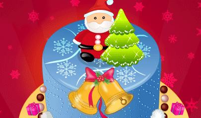 Gioca a Homemade Christmas Cake 2013 Decor