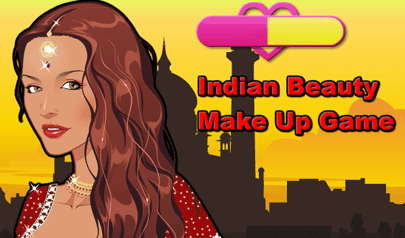 Indian Beauty Make Up: girls, makeup, dressup