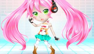 Gioca a Miku Hatsune Dress Up