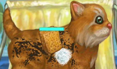 Il Gattino - My Sweet Kitten: girls, animali, gatti, toletta
