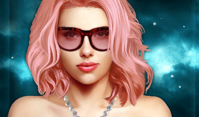 Scarlett Johansson Celebrity Makeover: girls, vip, makeup