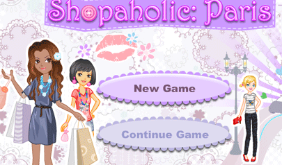 Shopping a Parigi - Shopaholic Paris: girls, dressup