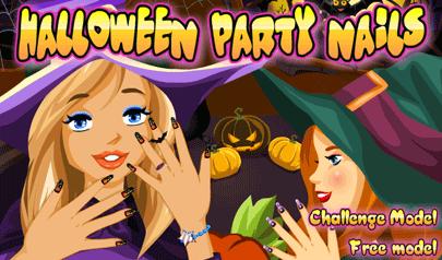 Gioca a Spooky Halloween Party Nails