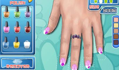 Gioca a Spring Flower Nails