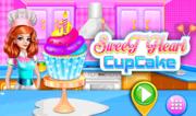 Sweet Heart Cupcake