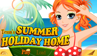 Summer Holiday Home: girls, arredamento