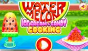 Watermelon Icecream and Candy Cooking