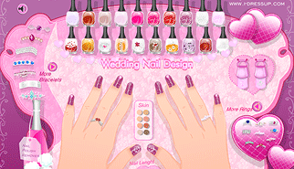 Unghie da Cerimonia - Wedding Nail: girls, nailart, unghie