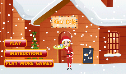 Winter Bistro: cameriera, ristorante, natale