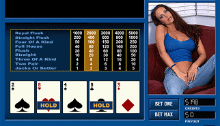 Alexandra Strip Poker: strip poker, poker