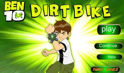Gioca a Ben10 Dirt Bike