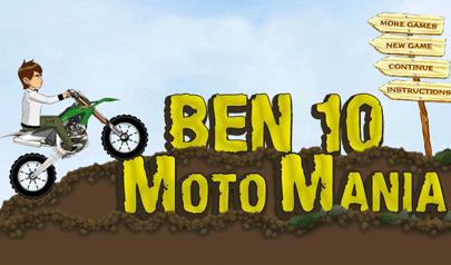 Gioca a Ben 10 MotoMania