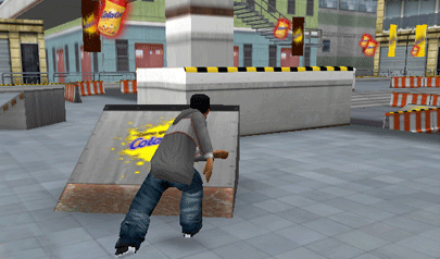 Cola Cao Urban Roller: 3Dgame, pattinaggio, acrobazie