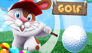 Easter Golf: pasqua, golf, conigli, uova
