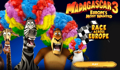 Madagascar 3 - Race Across Europe