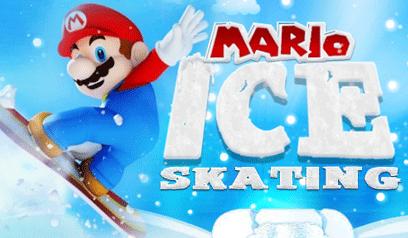 Mario Ice Skating