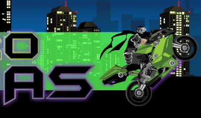 Nitro Ninjas: ninja, moto, acrobazie