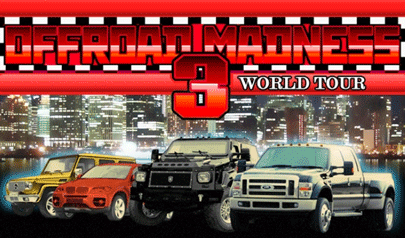 Offroad Madness 3: truck, tragitto, motori