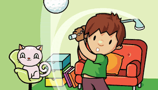 Pitching Put Golf: minigolf