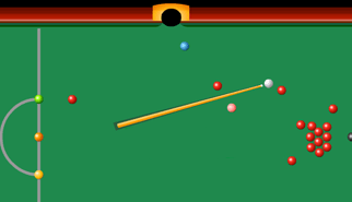 Snooker - Biliardo Inglese: biliardo, due giocatori