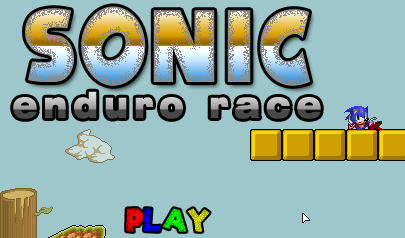 Sonic Enduro Race: sonic, console, moto, tragitto