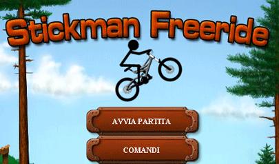 Gioca a Stickman Freeride
