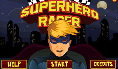 Gioca a Superhero Racer