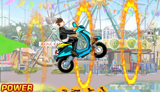 Vespa Acrobatica - Uphill rush 2 : moto, acrobazie, stuntman