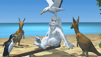 Il Lancio del Pinguino 4 - YetiSports: yetisport, animali