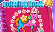 Horse And Unicorn Coloring Book