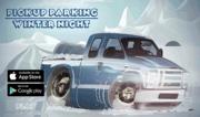 Pickup Parking - Winter Night