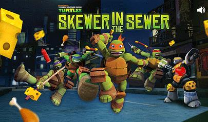 Teenage Ninja Turtles - Skewer in the Sewer