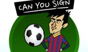 Can You Sign Messi?