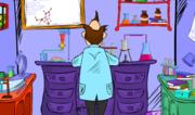 Cartoon Escape - Insane Scientist