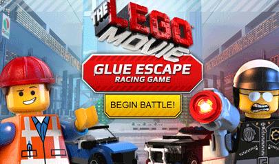 The Lego Movie - Glue Escape Racing Game