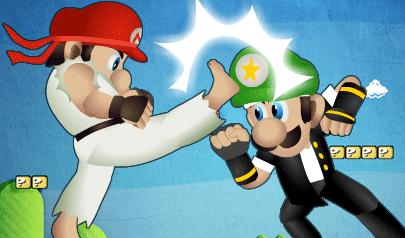 Mario Street Fight