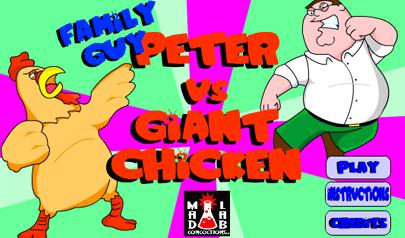 Peter VS Giant Chicken