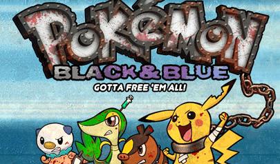 Pokémon Black and Blue Gotta Free 'em all! 