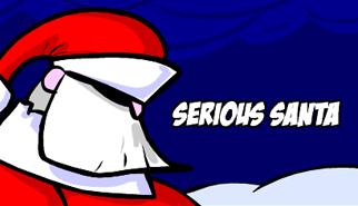 Serious Santa