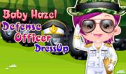 Baby Hazel Defense Officer Dressup