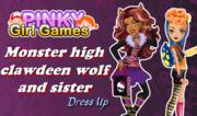 Monster High Clawdeen Wolf And Sister
