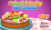 Torta Gelato - Colorful Fruity Ice Cream