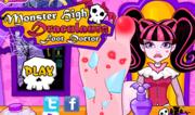 Monster High Draculaura Foot Doctor