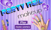 Party Nail Makeup