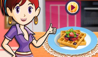 Sara's Cooking Class - French Waffles