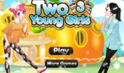 Two Young Girls 3