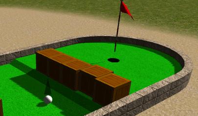 Mini World of Golf Ball