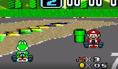 Super Mario Kart - Alternate Tracks